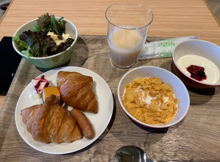 北海道の3日目の朝食