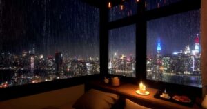 【YouTube更新】雨の夜に聴くボサノバと環境音BGM｜Maiden-Theater最新作